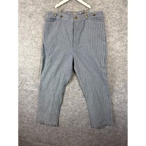 Frontier Classics Mens Herringbone Cotton Western Trousers Size 40 Cowboy